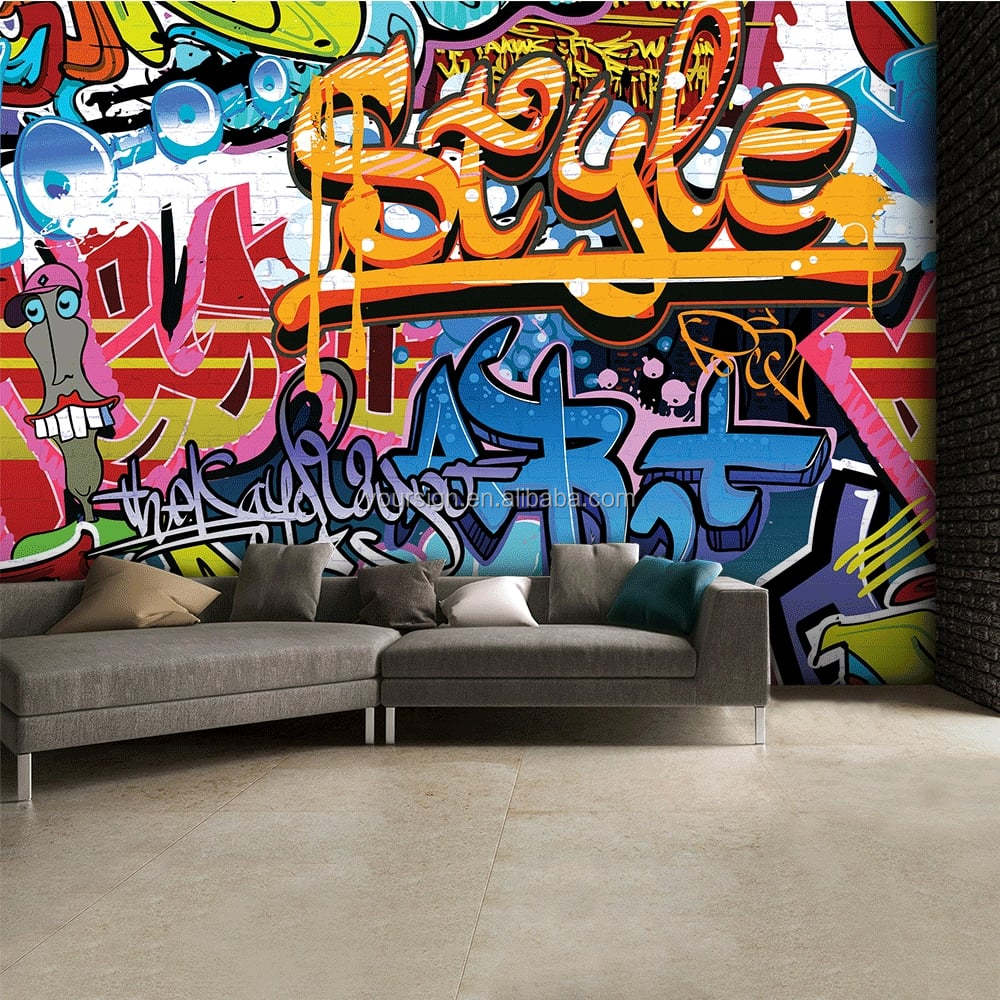 Detail Wallpaper Dinding Grafiti Nomer 33