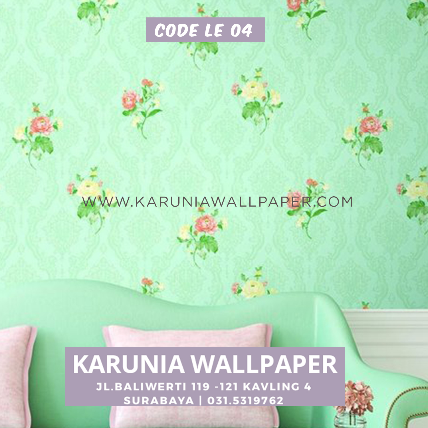 Detail Wallpaper Dinding Hijau Muda Nomer 13