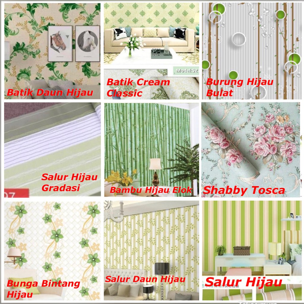 Detail Wallpaper Dinding Hijau Muda Nomer 47