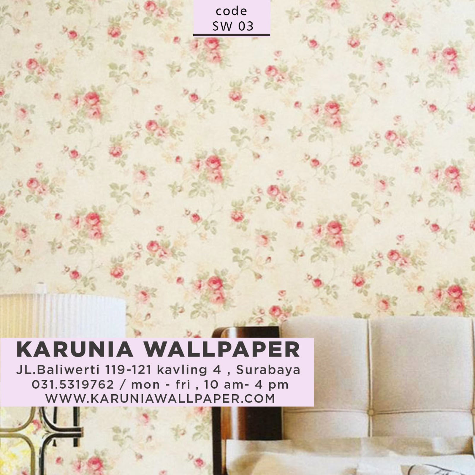 Detail Wallpaper Dinding Kamar Bunga Nomer 30