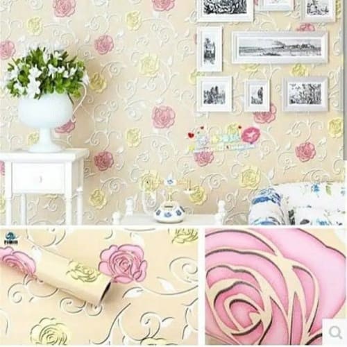 Detail Wallpaper Dinding Kamar Bunga Nomer 40