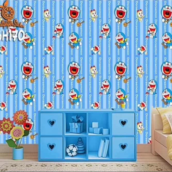 Detail Wallpaper Dinding Kamar Doraemon Nomer 19