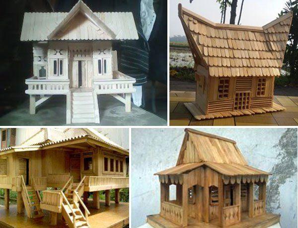 Detail Rumah Panggung Dari Stik Es Krim Nomer 39