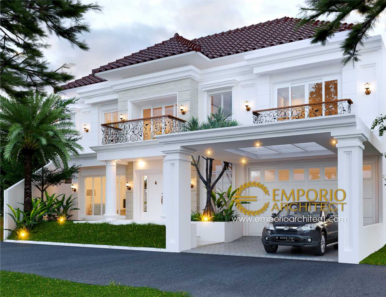 Detail Rumah Pilar Besar Nomer 41