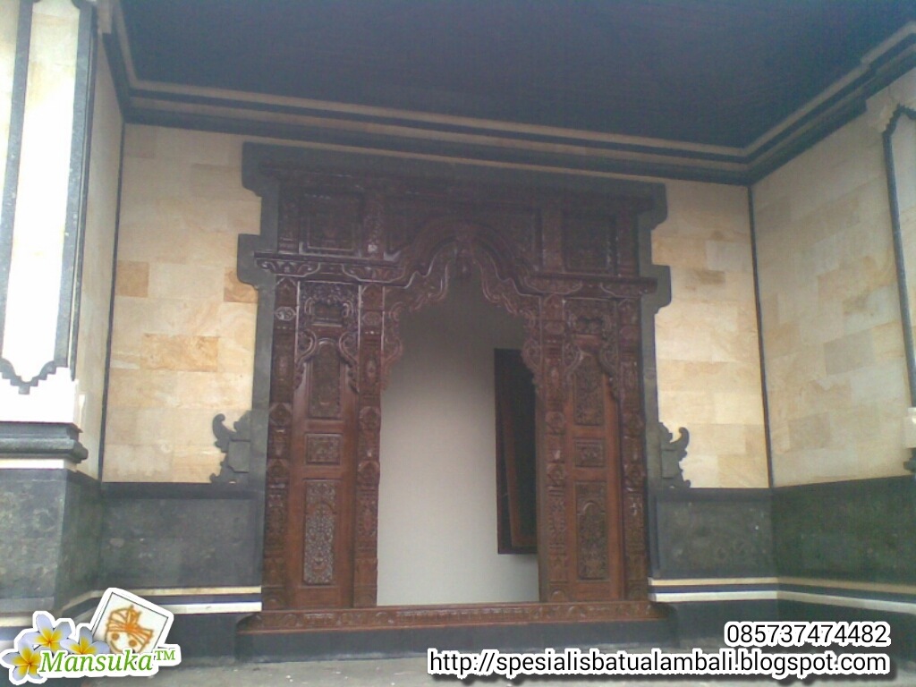 Detail Rumah Pintu Gebyok Batu Alam Nomer 7