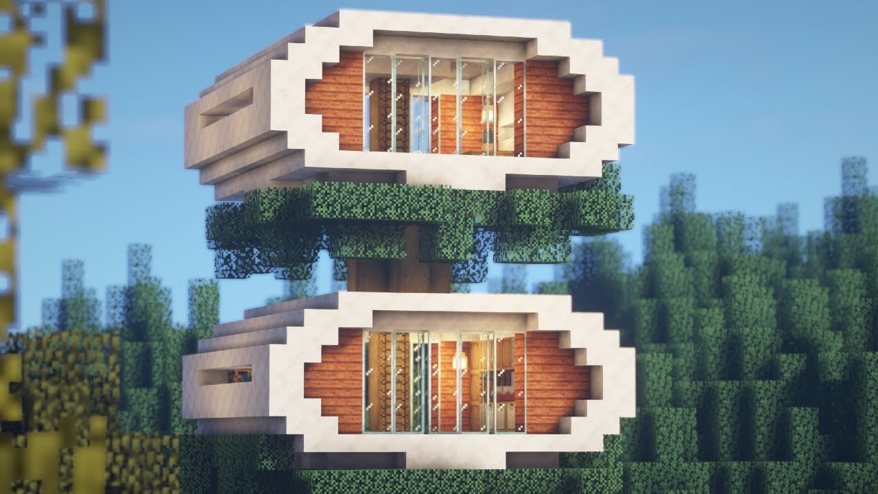 Detail Rumah Pohon Minecraft Nomer 2