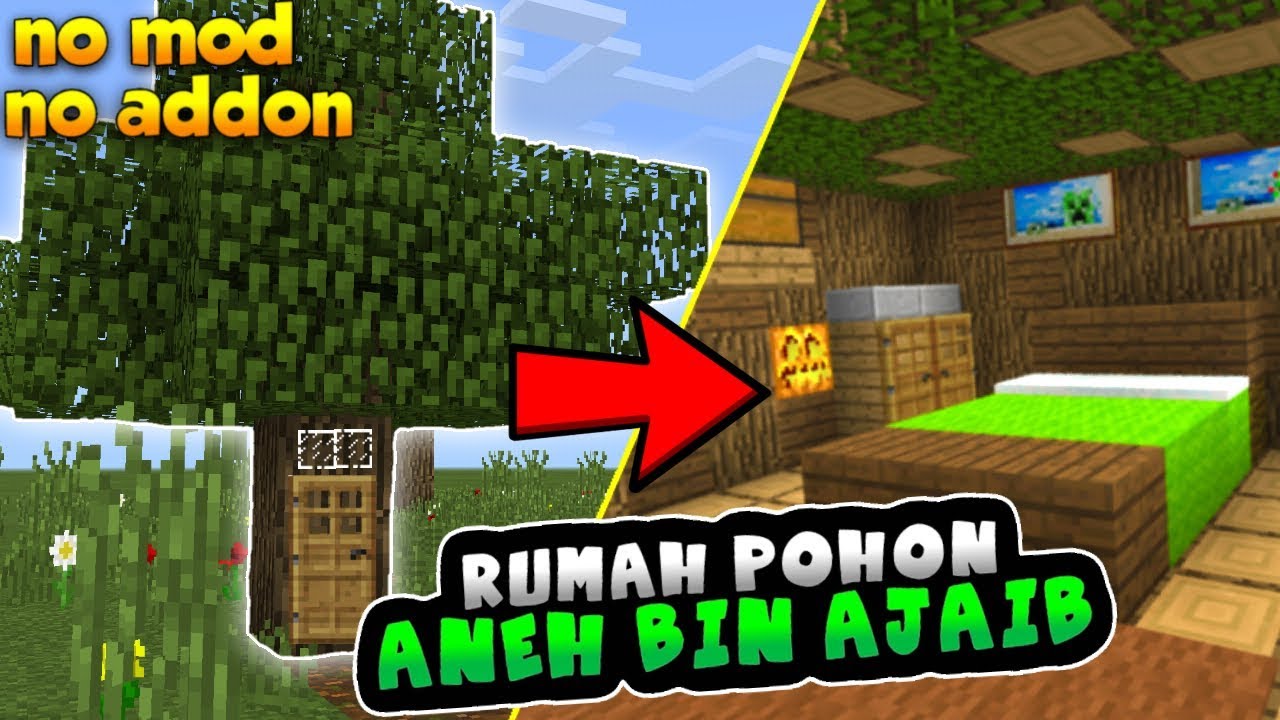 Detail Rumah Pohon Minecraft Nomer 18