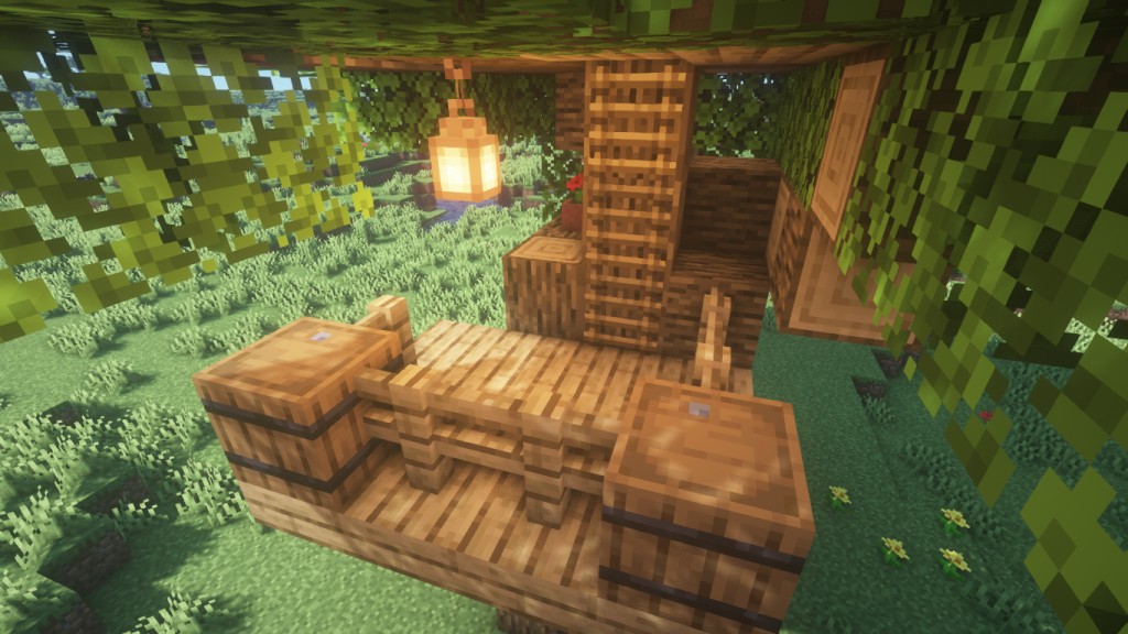 Detail Rumah Pohon Minecraft Nomer 23