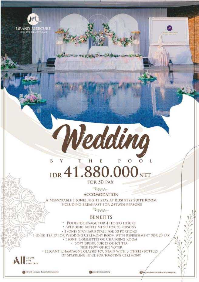 Detail Rumah Putih Cempaka Putih Wedding Package Nomer 32