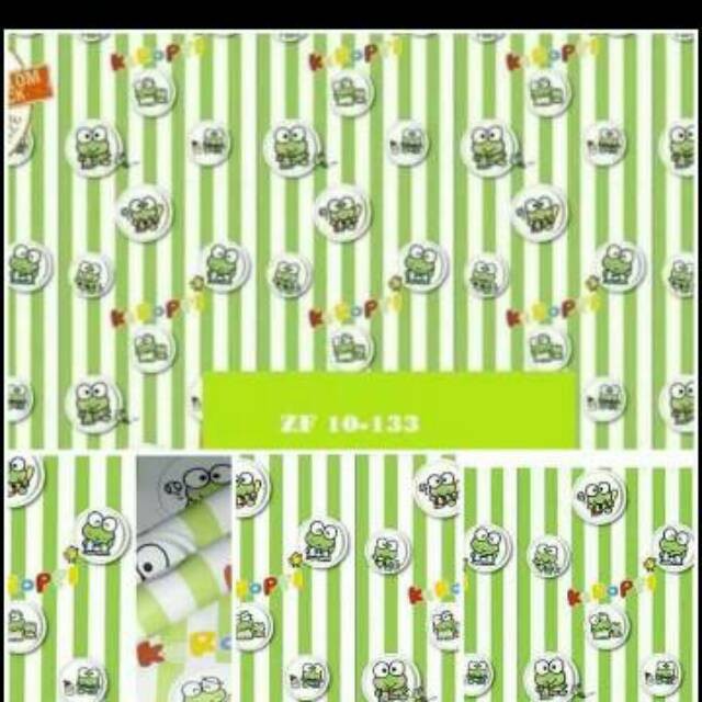 Detail Wallpaper Dinding Kamar Keroppi Nomer 5