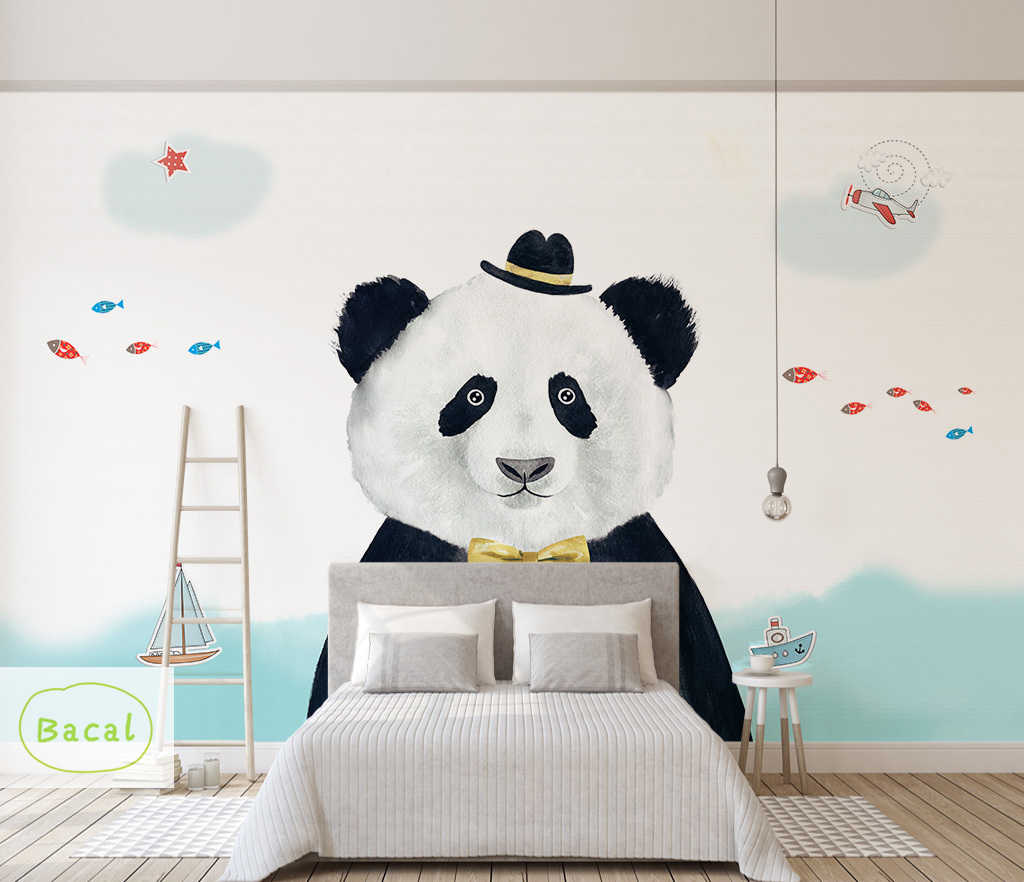 Detail Wallpaper Dinding Kamar Panda Nomer 19