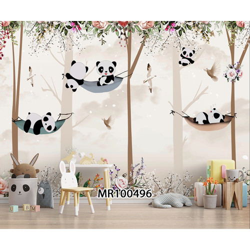 Detail Wallpaper Dinding Kamar Panda Nomer 10