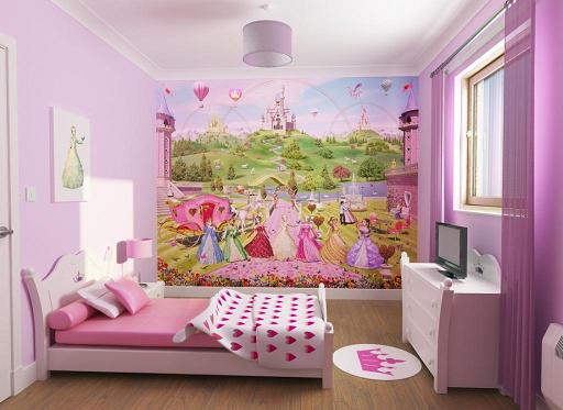 Detail Wallpaper Dinding Kamar Tidur Anak Nomer 26