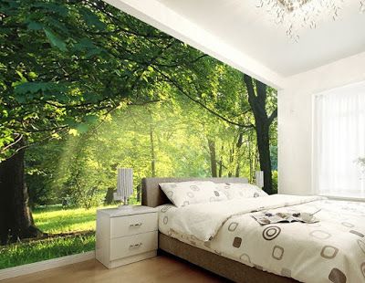 Wallpaper Dinding Kamar Tidur Natural - KibrisPDR