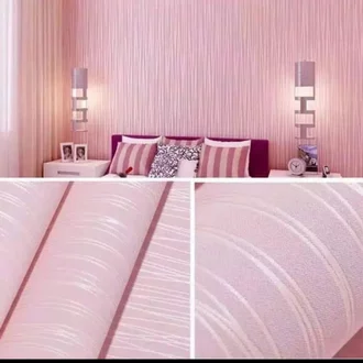Detail Wallpaper Dinding Kamar Tidur Warna Pink Nomer 43