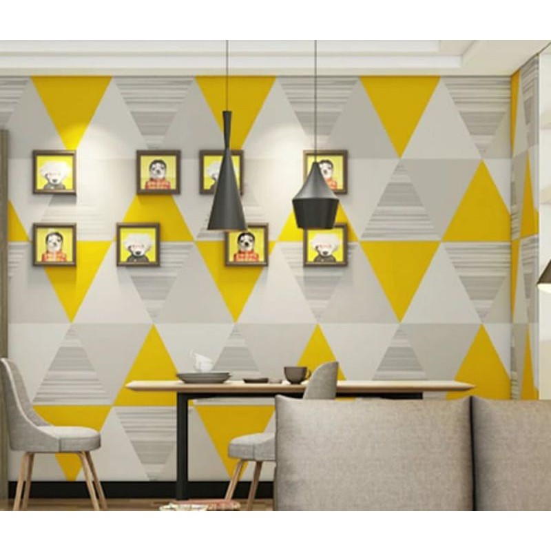 Wallpaper Dinding Kamar Warna Kuning - KibrisPDR