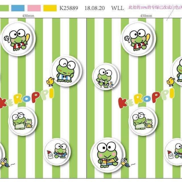 Detail Wallpaper Dinding Keroppi Nomer 2