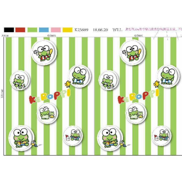 Detail Wallpaper Dinding Keroppi Nomer 5