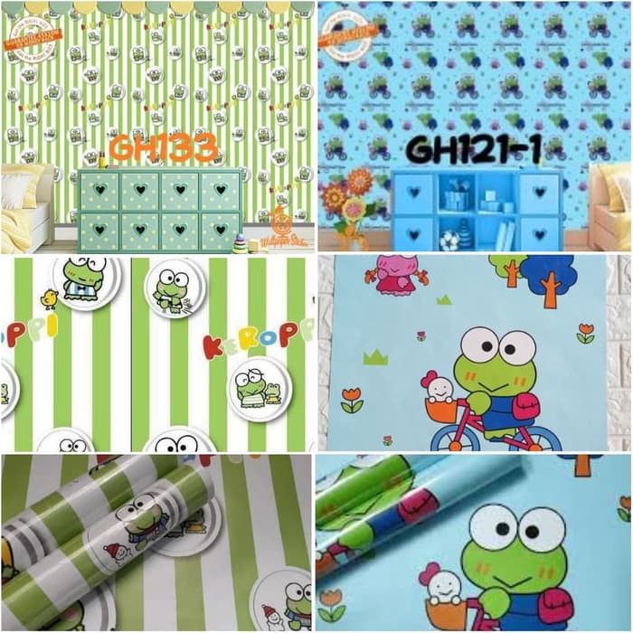 Detail Wallpaper Dinding Keroppi Nomer 46