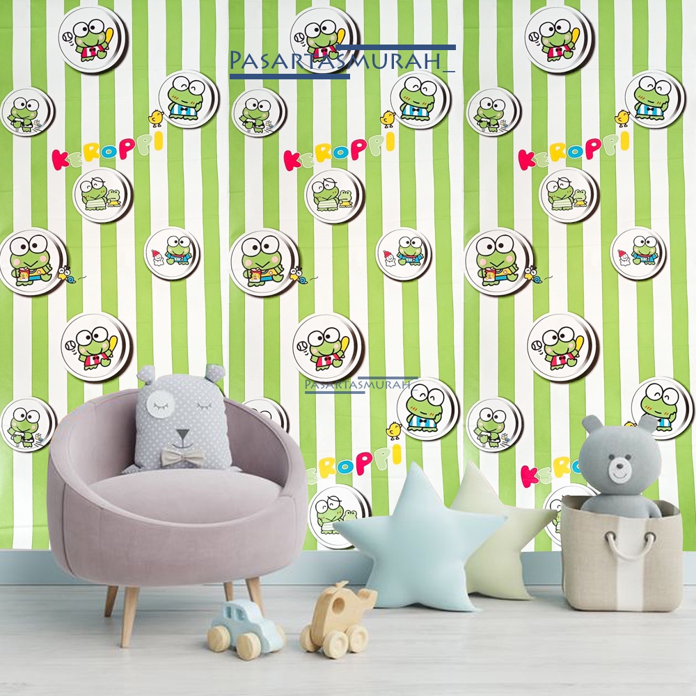 Detail Wallpaper Dinding Keroppi Nomer 58