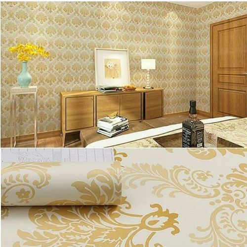 Detail Wallpaper Dinding Kuning Nomer 21