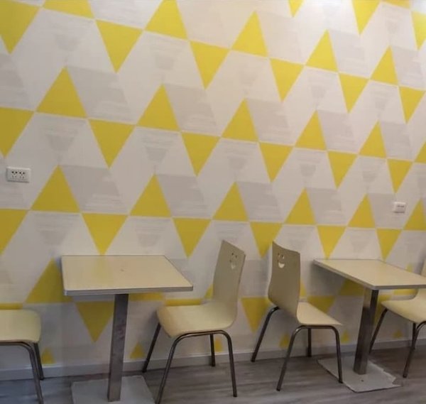 Detail Wallpaper Dinding Kuning Nomer 26