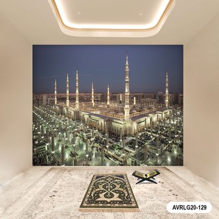 Detail Wallpaper Dinding Masjid Nabawi Nomer 27