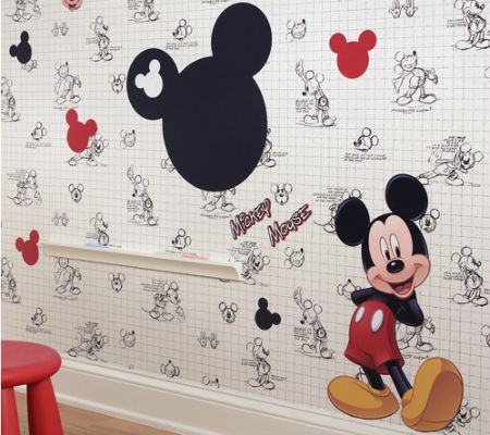 Detail Wallpaper Dinding Mickey Mouse Nomer 2