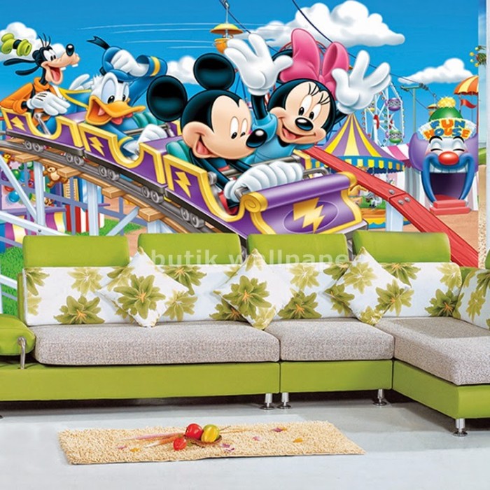 Detail Wallpaper Dinding Mickey Mouse Nomer 13