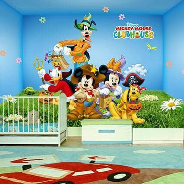 Detail Wallpaper Dinding Mickey Mouse Nomer 38