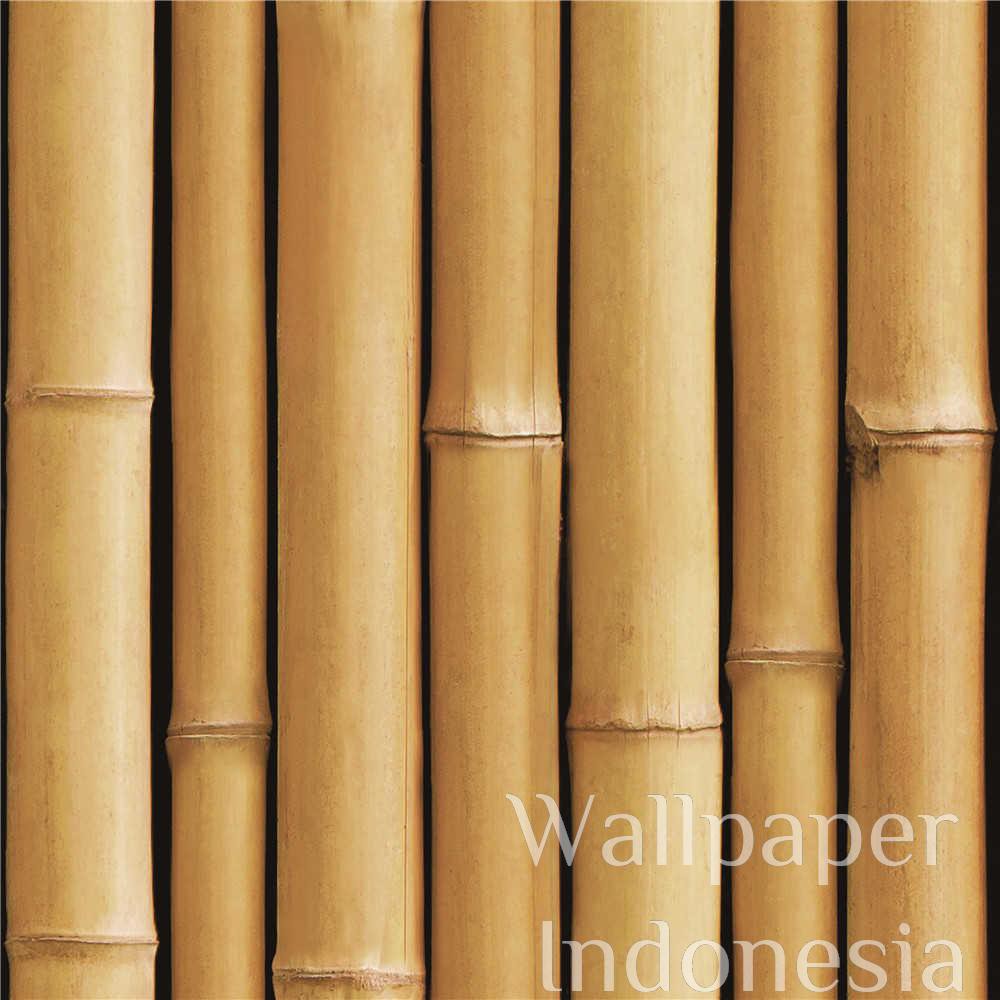 Wallpaper Dinding Motif Bambu Kuning - KibrisPDR