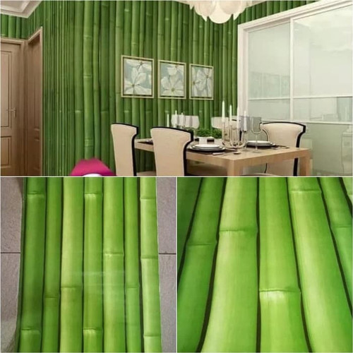 Detail Wallpaper Dinding Motif Bambu Kuning Nomer 44