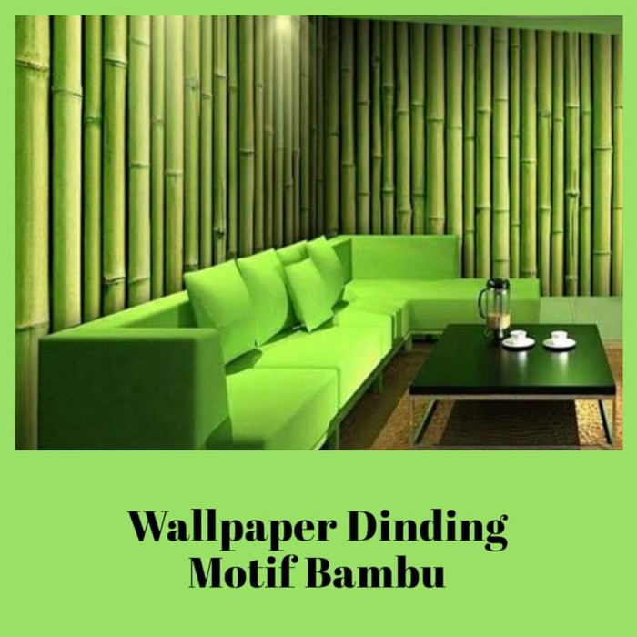 Detail Wallpaper Dinding Motif Bambu Kuning Nomer 45