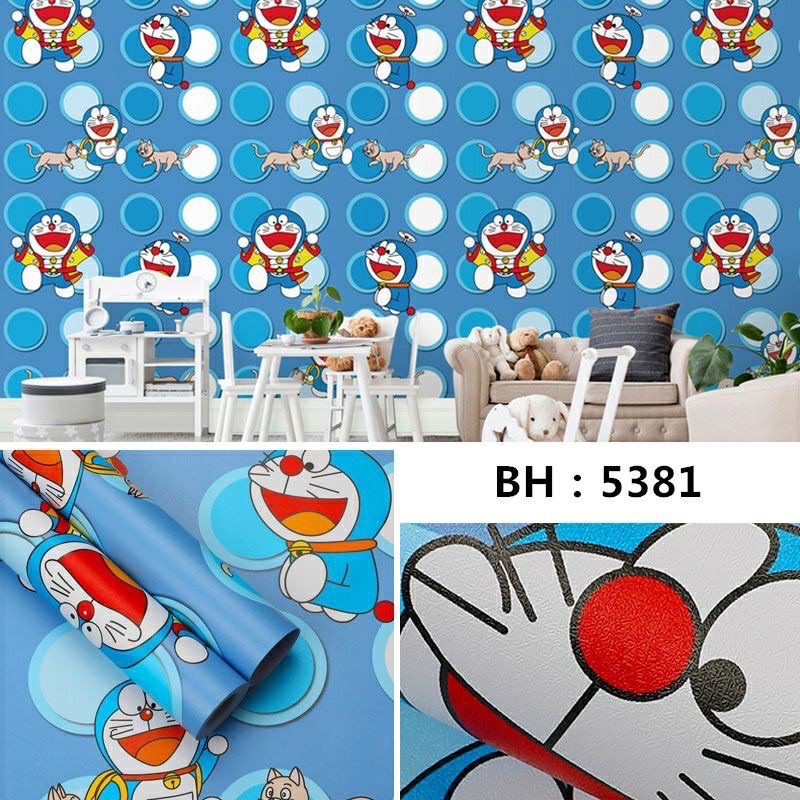 Detail Wallpaper Dinding Motif Doraemon Nomer 13