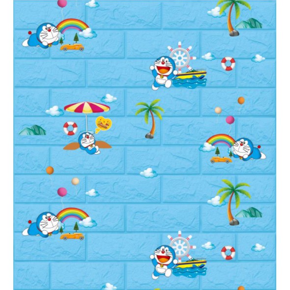 Detail Wallpaper Dinding Motif Doraemon Nomer 15