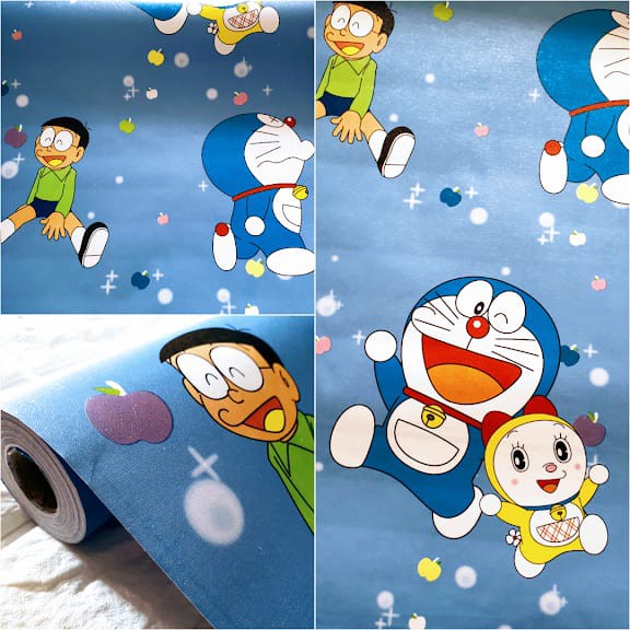Detail Wallpaper Dinding Motif Doraemon Nomer 25