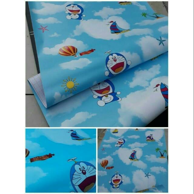 Detail Wallpaper Dinding Motif Doraemon Nomer 30