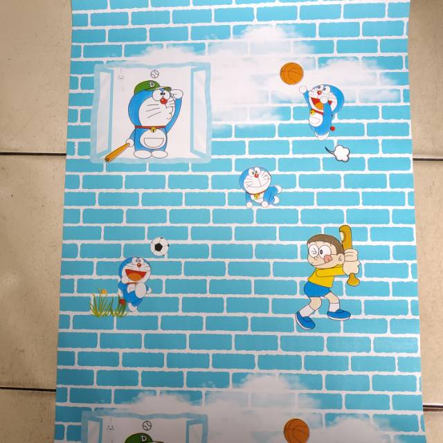 Detail Wallpaper Dinding Motif Doraemon Nomer 40