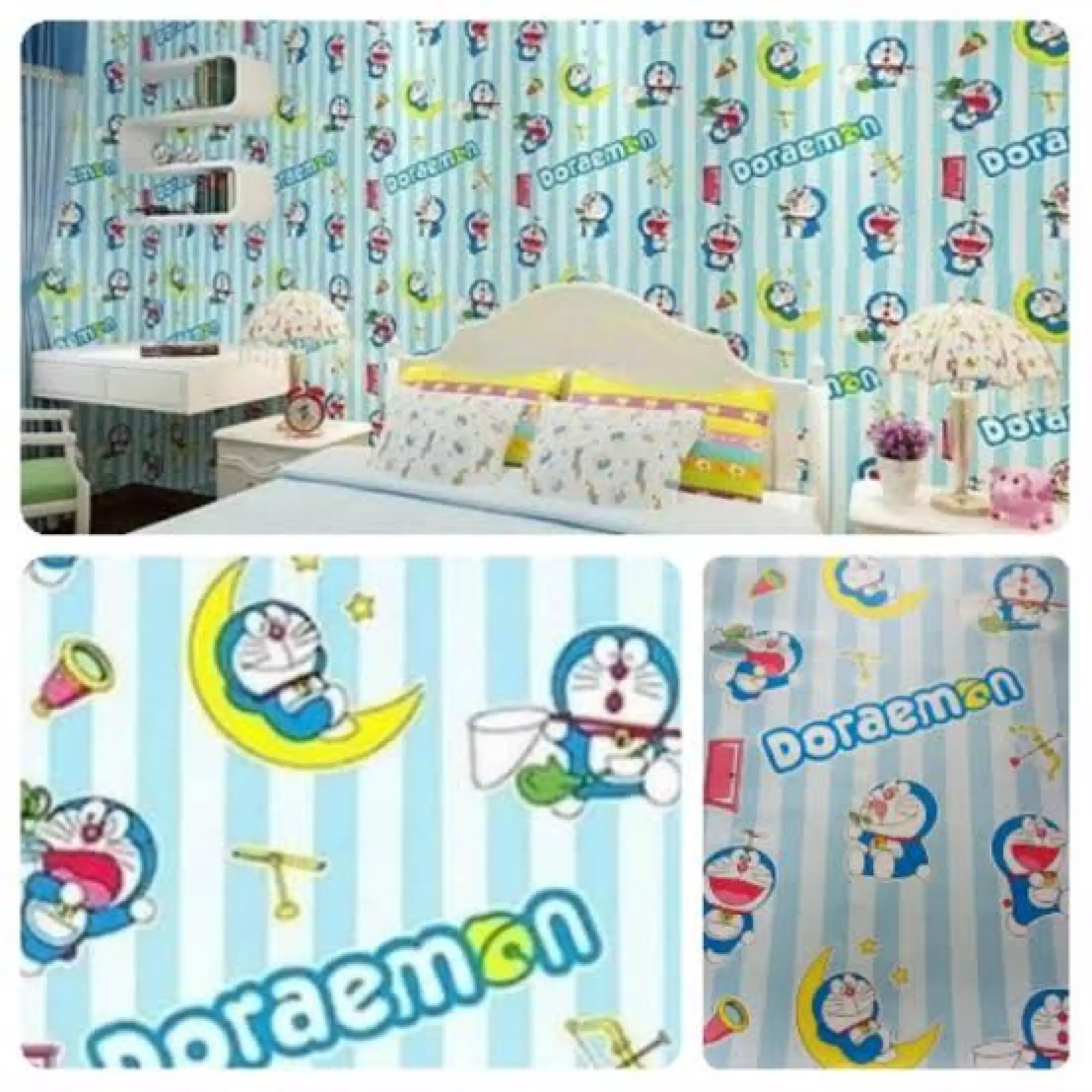 Detail Wallpaper Dinding Motif Doraemon Nomer 56