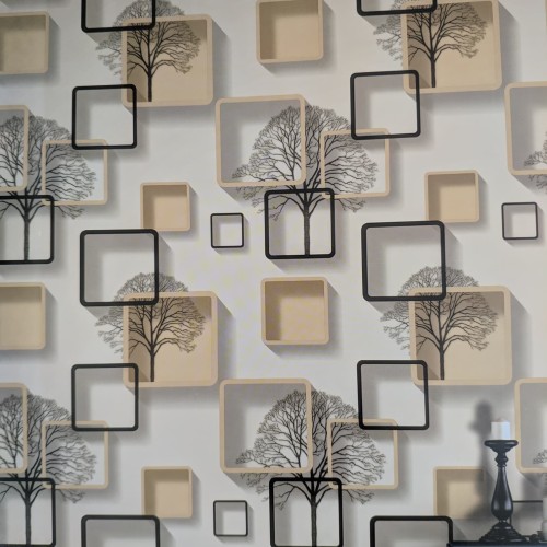 Detail Wallpaper Dinding Motif Pohon Nomer 8