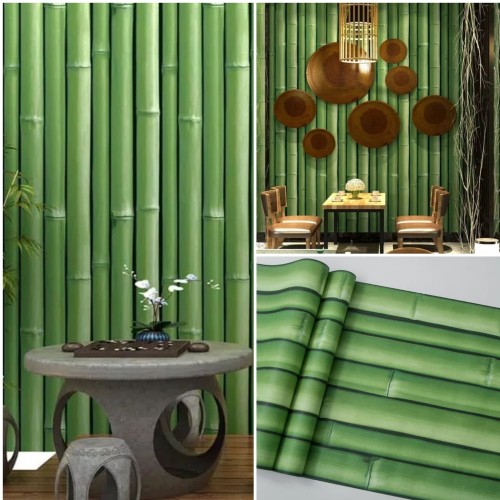 Detail Wallpaper Dinding Motif Pohon Bambu Nomer 20