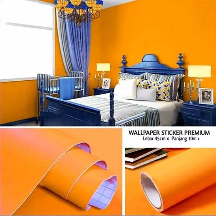 Detail Wallpaper Dinding Orange Nomer 9