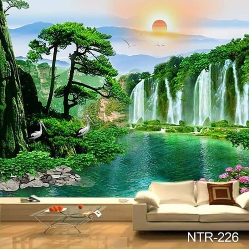 Detail Wallpaper Dinding Pemandangan 3d Nomer 2