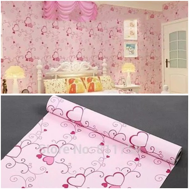 Detail Wallpaper Dinding Pink Cantik Nomer 2