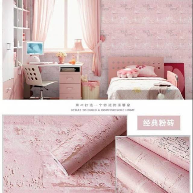 Detail Wallpaper Dinding Pink Cantik Nomer 15