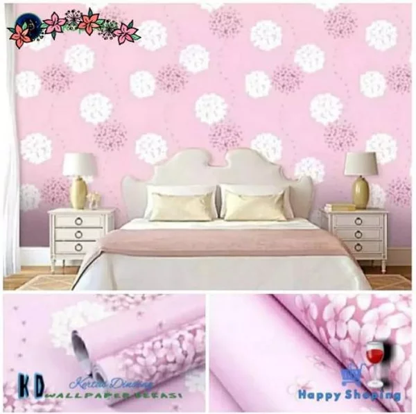 Detail Wallpaper Dinding Pink Cantik Nomer 51