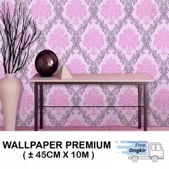 Detail Wallpaper Dinding Pink Ungu Nomer 10