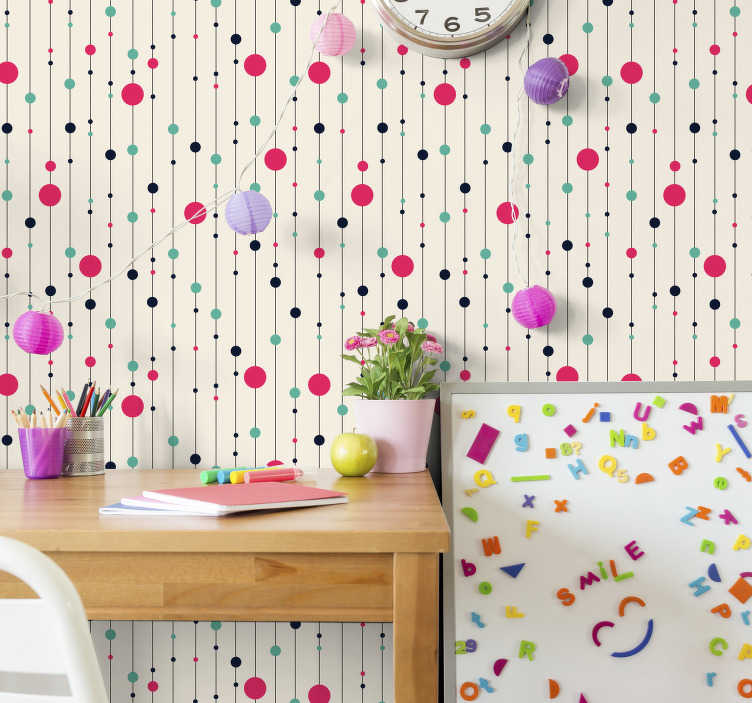 Detail Wallpaper Dinding Polkadot Nomer 2