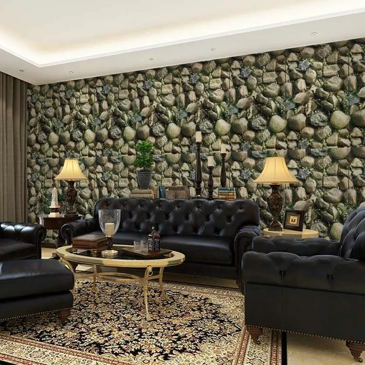 Detail Wallpaper Dinding Ruang Tamu 3d Nomer 14