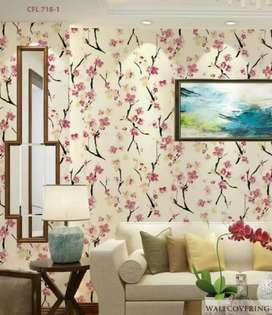 Detail Wallpaper Dinding Rumah Motif Bunga Nomer 46